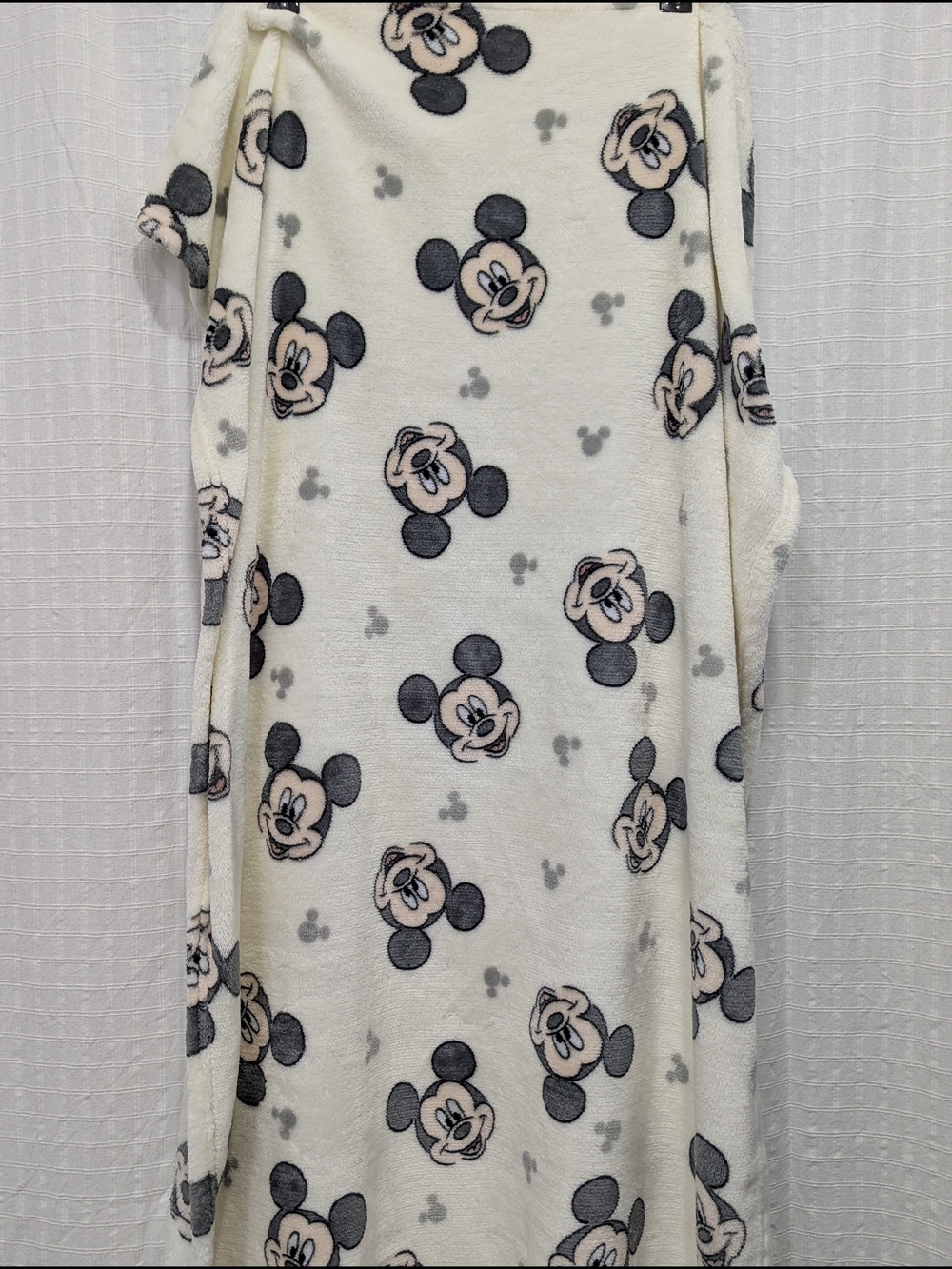 Disney Mickey Mouse Cream Baby Blanket Disney Baby Super Soft Clean